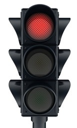 Three traffic lights