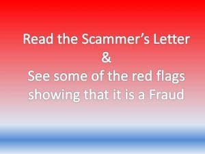scam red flags