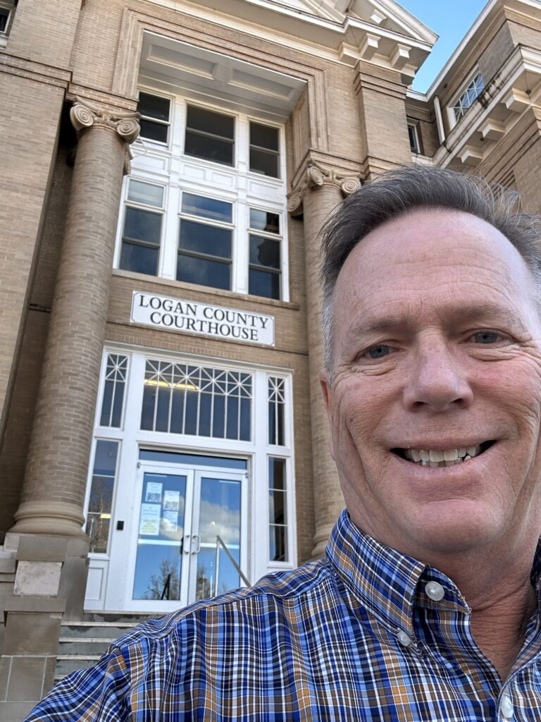 Logan County  just 25 minutes from my office.